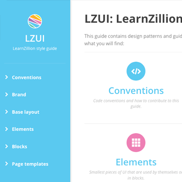 Front-page of LZUI