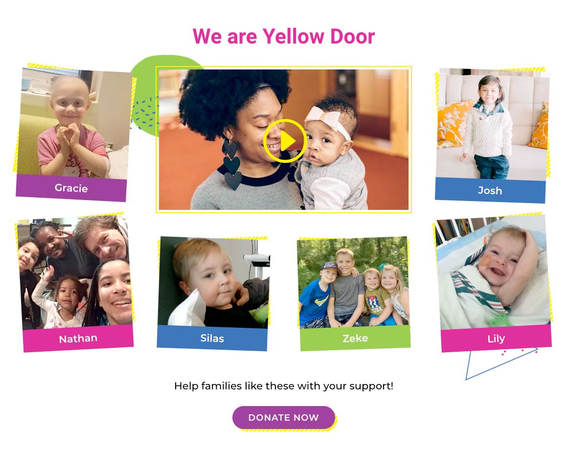 Patient Stories from the Homepage